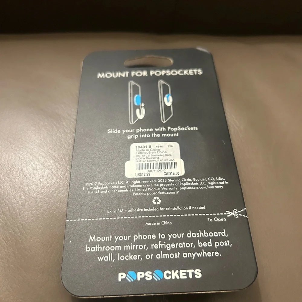PopSocket Black Phone Mount - Picture 9 of 9